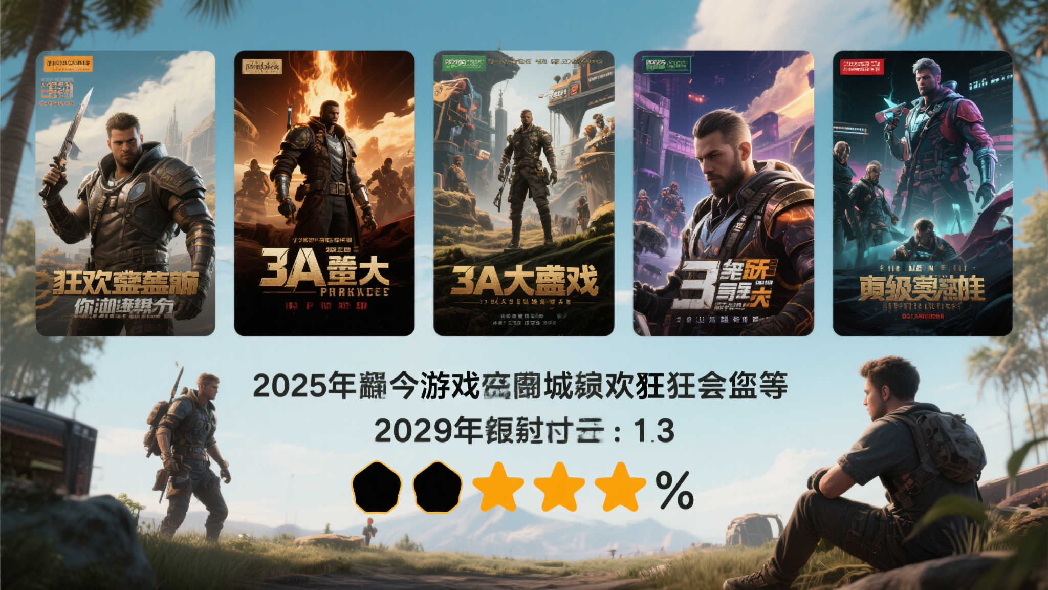 引言：2025年游戏圈的狂欢盛宴等你评分